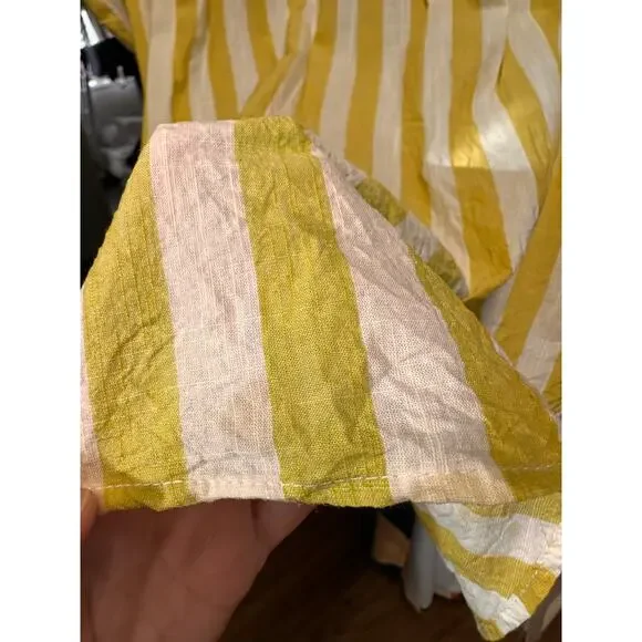 Anthropologie Striped Shirt Dress Size Large - Picture 9 of 9